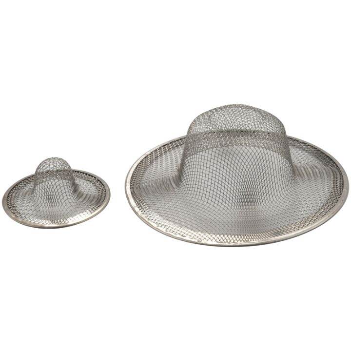 12pcs-kitchen-bathroom-sink-mesh-strainer-stainless-steel-medium-and-small-pack-of-6