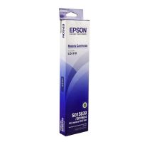 Epson LQ310 (S015639) ตลับผ้าหมึกดอทฯหมึกสีดำ หมึกแท้ ศูนย๋ของใหม่คุณภาพ100% จาก Epson สีสวย เข้มสด