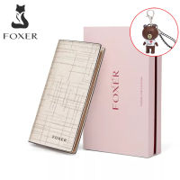 TOP☆Card-Holder Clutch Bag Wallet Female Coin Purse FOXER Brand Fashion Design