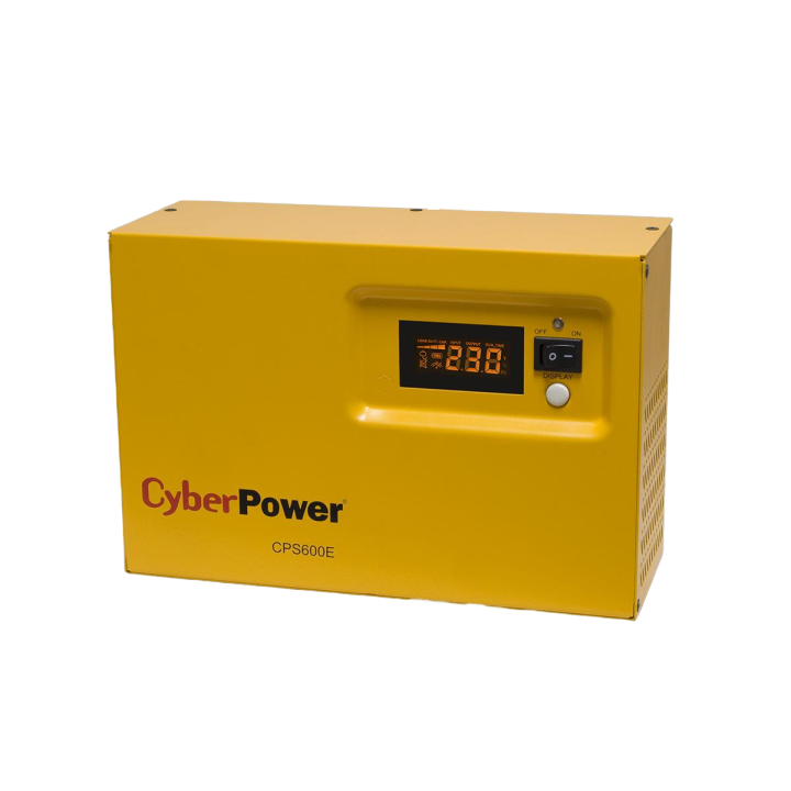 cyberpower-eps-cps600e-600va-420watts-เครื่องสำรองไฟฟ้าฉุกเฉิน-ของแท้-ประกันศูนย์-2ปี