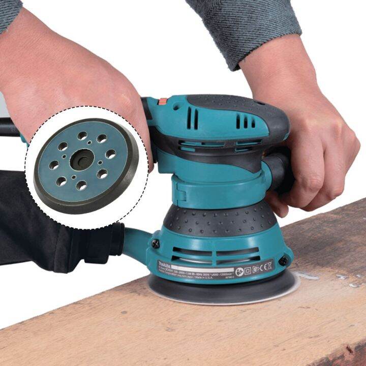 5-inch-8-holes-125mm-hook-loop-sanding-backing-pad-electric-makita-orbital-sander-disk-discs-porter-cable-backup-stick-on-pad-cleaning-tools