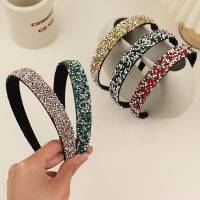 Sparkling Hair Band Diamond Hair Clip Womens Hair Accessory Classic Hair Band Versatile Headwear