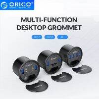 ORICO Desk Grommet USB 3.0 HUB With Microphone Headphone Type C Splitter SD TF OTG Adapter for Desktop PC