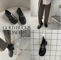 WEAR.SOUL #S503 Gold Buckle Loafers