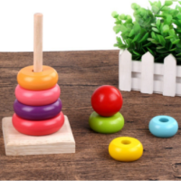 Babyskill Rainbow Tower 7ชั้น บล็อกไม้เด็ก สีรุ้ง เสริมทักษะการเรียนรู้ และพัฒนาการ เสริมทักษะเด็ก บล็อกไม้ บล็อกไม้ตัวต่อ บล็อกของเล่น ของเล่นไม้ต่อ ตัวต่อไม้ ชุดตัวต่อไม้ บล็อคตัวต่อ บล็อคไม้ตัวต่อ บล็อคไม้เด็ก บล็อคต่อไม้ ของเล่นไม้ ของเล่นไม้บ๊อก