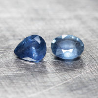 0.55 ct ไพลิน เผาเก่า (Heated Blue Sapphire)