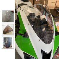 ☈ใหม่ล่าสุดสกรูกระจกหน้ารถกระจกบังลมสำหรับ Kawasaki Ninja Zx6r ZX-6R 6R ZX 636 600 2005 2006 2007 2008 05 06 07 08