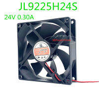 1ชิ้น JL9225H24S 24โวลต์0.30A 9.2เซนติเมตร9225เครื่องเชื่อมไฟฟ้าพัดลมระบายความร้อนเดิม