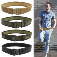 Durable Combat Army Safety amp; Survival Black Quick Release Tactical Work Belt Buckle Waistbelt