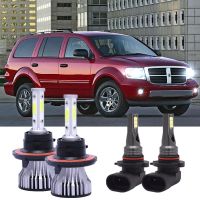 ไฟหน้า ไฟตัดหมอก Led 4 ดวง สําหรับ Dodge Durango H13 2004-09 รับประกัน 10 เดือน