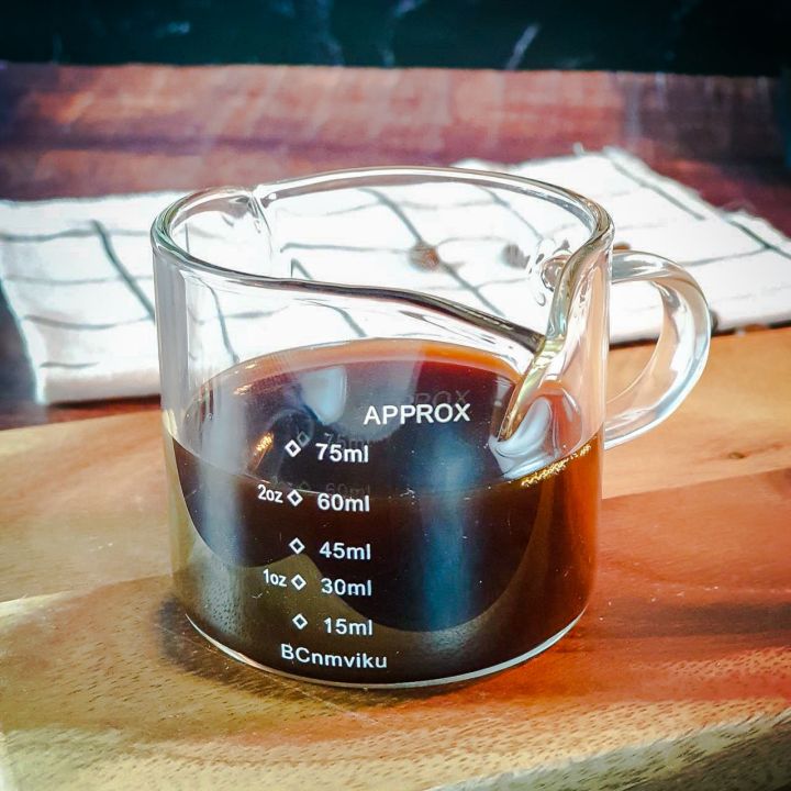 แก้วเสริฟ-2-ปาก-แก้วเอสเพรสโซ่-75ml-แก้วชอต-แก้วทนความร้อน-แก้วน้ำ-แก้วกาแฟ