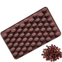 Silicone 55 Cavity Mini Coffee Beans Chocolate Sugarcraft Candy Mold Mould Fondant Cake Decorating Baking Pastry Tools Electrical Connectors