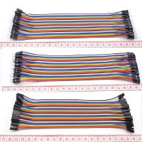 ；【‘； 40Pin Jumper Wire 20Cm Jumper Line Eclectic Breadboard Cable Male To Male Female To Female Pin Connector For DIY Kit