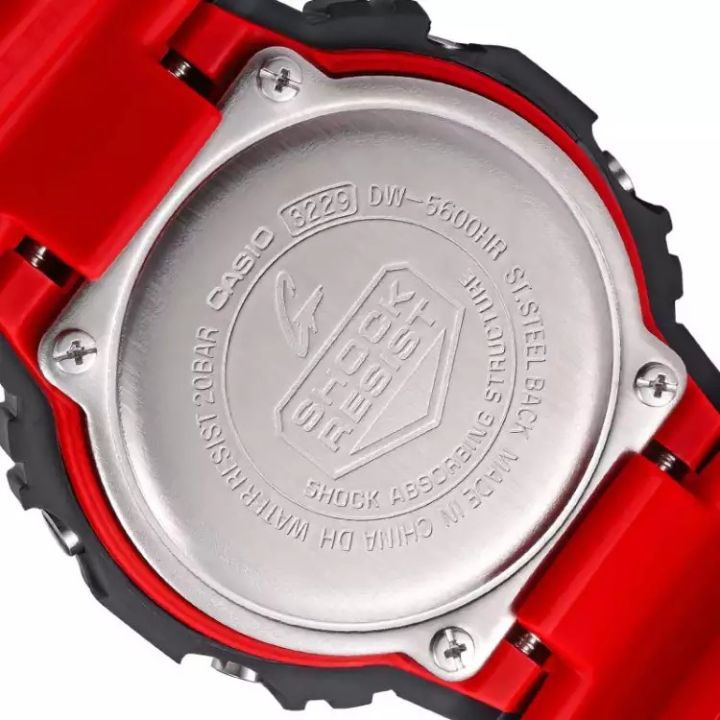 casio-g-shock-รุ่น-dw-5600hr-1นาฬิกาข้อมือผู้ชาย-สายเรซิ่น-สีดำ-แดง-ตัวใหม่ล่าสุด