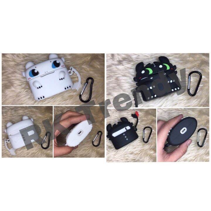 【COD】 TOOTHLESS / LIGHT FURRY AIRPODS PRO SILICONE CASE | Lazada PH