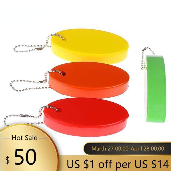 1pc-foam-floating-buoyant-keychain-for-water-sports-marine-boat-swimming-oval-keyring-key-kayak-canoe-rafting-surf-accessory-key-chains