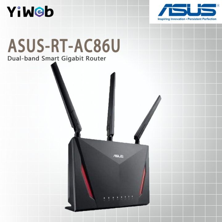 ASUS AC2900 RT-AC86U WiFi Dual-band Gigabit Wireless Router | Lazada