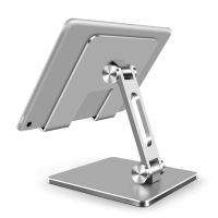 Tablet Stand Aluminum Adjustable Stand Desk Foldable Holder Dock For Pro 12.9 11 10.2 Air Mini 2020 Samsung Xiaomi