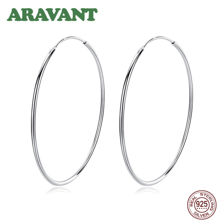 100-925-sterling-silver-hoop-earring-for-women-big-round-circle-earrings-silver-sterling-jewelry-gifts