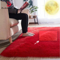 Bubble Kiss Cars For Living Room Pure Color Silk Wool Soft Comfortable Bedroom Rug Home Decor Customized Non-Slip Floor Mat