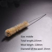 ；【‘； 3Pcs/Set Test-Tube Brush Laborator Laboratory Test Tube Hair Brush (Small,Middle And Big) 3Pcs/Set