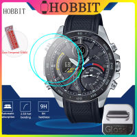 2ชิ้นกระจกนิรภัยสำหรับ Casio EDIFICE ECB-950DB ECB-900MP ECB-950MP ECB-950DC ปกป้องหน้าจอชัดเจนแบบ HD นาฬิกาป้องกัน Fim