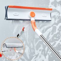 Window Clean Squeegee Mop Soft Microfiber Glass Brush Telescopic Multi-function Scraper Cleaning Dust Household Clean Supplies