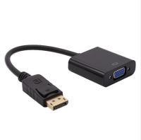 [HOT HAIXWLXKWW 589] DP ไปยังตัวแปลงวีจีเอตัวแปลงสัญญาณ DP DisplayPort เป็น VGA อะแดปเตอร์สายเคเบิลตัวผู้ไปตัวเมีย1080P สำหรับจอภาพ HDTV MacBook PC