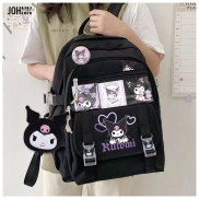 Johnn student backpack junior high school computer bag Large