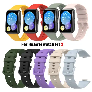 For Huawei Watch Fit 2 Silicone Fitness Replacement Wrist Strap