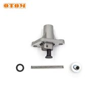 OTOM ตัวปรับโซ่ลูกเบี้ยวอะไหล่เครื่องมอเตอร์ไซต์สำหรับเครื่องยนต์ ZONGSHEN NC RX3 ZS177MM KAYO T6 K6 J5 BSE XZ250R Motoland Enduro