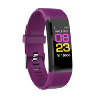 115 PLUS Smart Bracelet Bluetooth Wristband With Heart Rate Monitor Fitness Tracker Band Watch For IOS Android Phone