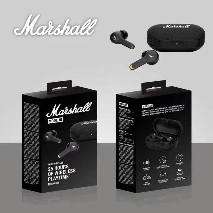 หูฟังบลูทูธ-marshall-mode-ii-หูฟังสปอรต์ตัดเสียงรบกวนรอบด้าน-หูฟังไร้สายขนาดพกพา