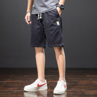 Plus Size Summer Short Men Knee-Length Casual Pants Solid Cotton Straight Bermuda Baggy Cargo Shorts 6XL 7XL 8XL