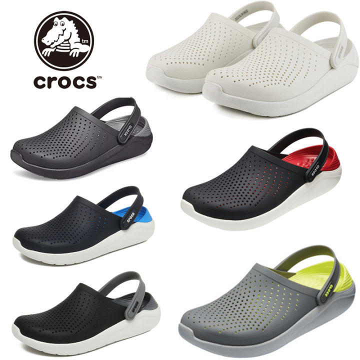 พร้อมส่ง-crocs-literide-clog-แท้-หิ้วนอก-ถูกกว่าshop