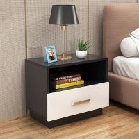 [COD] Bedside bedroom simple modern cabinet mini bedside storage net red