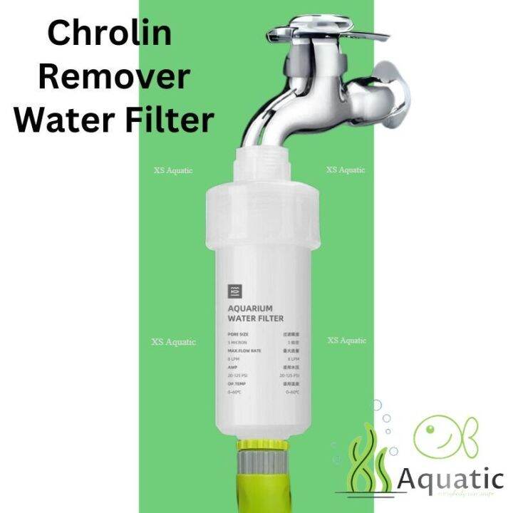 Anti Chlorine Aquarium water change filter chlorine remover filter