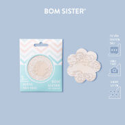5 Cặp Dán Nhũ Vải Ren Hình Hoa BOM SISTER D013