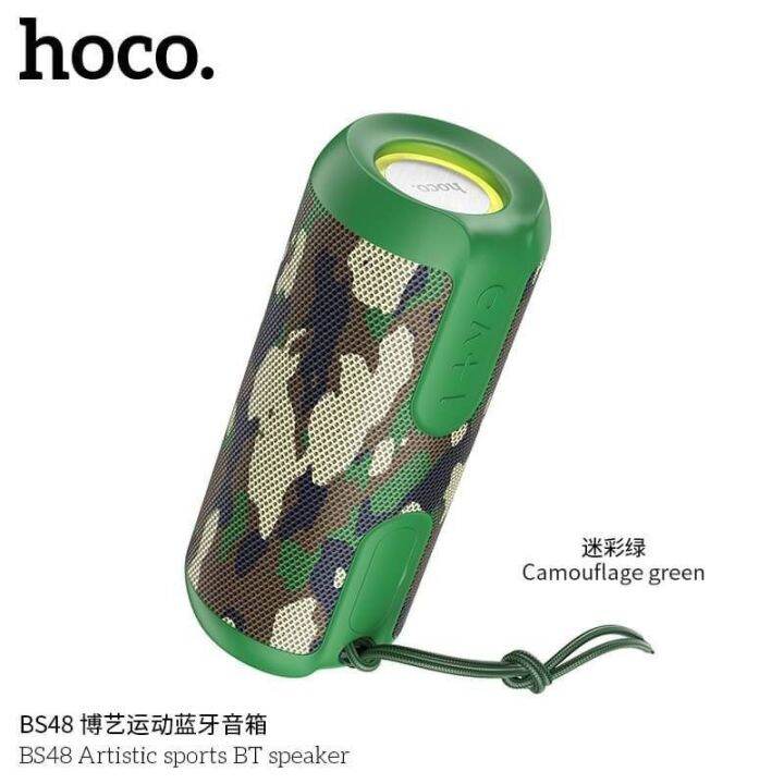 hoco-bs48-ลำโพง-บลูทูธไร้สาย-wireless-speaker-sports-portable-loudspeaker