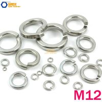 ☍ 50 Pieces M12 Split Lock Washer Marine Grade 316 Stainless Steel