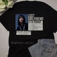 การออกแบบเดิมKPOP BLACKPINK LOST GIRLFRIEND OVERSIZED SHIRTเสื้อยืดS-5XL