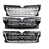 For Land Rover Discovery 4 LR4 2014 2015 2016 LR057534 Car Front Racing Grill Bumper Honey Comb Mesh Grille With Emblem