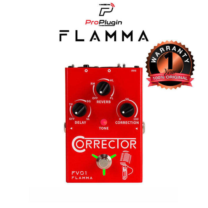 Flamma Fv Vocal Pitch Correction Pedal Proplugin Lazada Co Th