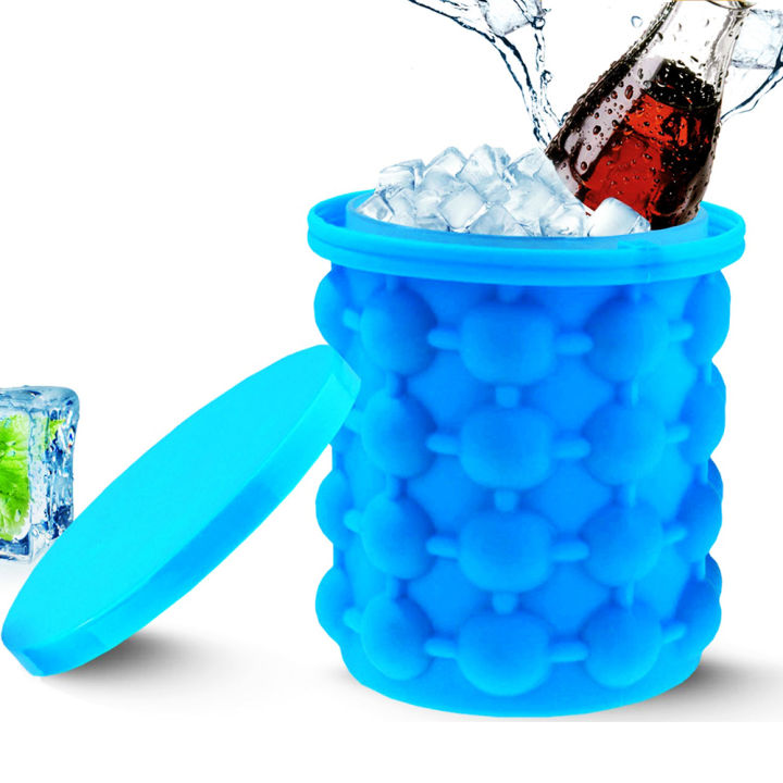 dropshipping-portable-2-in-1-large-silicone-ice-bucket-mold-with-lid-space-saving-cube-maker-tools-for-kitchen-party-barware