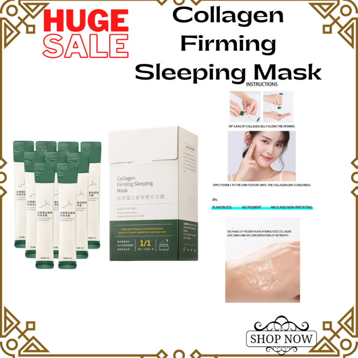 Very Effective Collagen Firming Sleeping Mask Antiaging, antiwrinkle