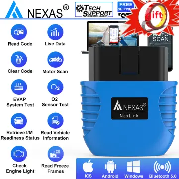 Scanner NEXAS NexLink Bluetooth OBD2 CAN Android iOS Win PC ELM327 Pro