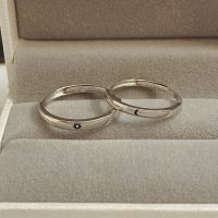 2pcs Cute Romantic Sun Moon Matching Couple Friendship Lover Open Adjustable Rings Set Engagement Wedding Rings Lovers Kit