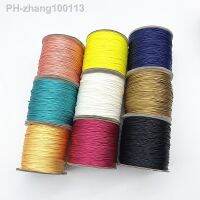 New 0.5--2.0mm 10meters Waxed Cord Waxed Thread Cord String Strap Necklace Rope Bead DIY Jewelry Making for Bracelet