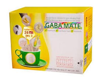 กาบาเมท สูตร 3 GABA MATE ผงธัญพืช เครื่องดื่ม ธัญพืชเพาะงอก 24 ชนิด (ข้าว 9 สี ถั่ว 9 สี งา 3 สี แฟล็กซีด ข้าวฟ่าง ข้าวโพด) พร้อมชงดื่ม ไม่มีน้ำตาล