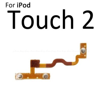 สวิทช์ไฟปรับระดับเสียงสายเคเบิ้ลหลักปุ่มเปิดปิดสำหรับ Ipod Touch 2 3 4 5 Nano 6 7ชิ้นส่วนซ่อมแซม